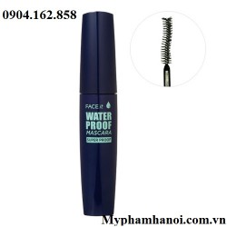 Mascara chống thấm nước Face It Water Proof Mascara The Face Shop - Mascara chong tham nuoc Face It Water Proof Mascara The Face Shop